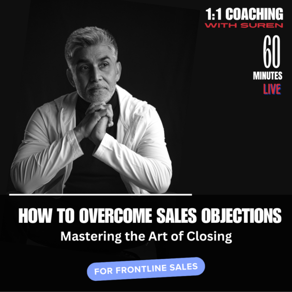 Frontline Sales Professionals (60 minutes, Live)
