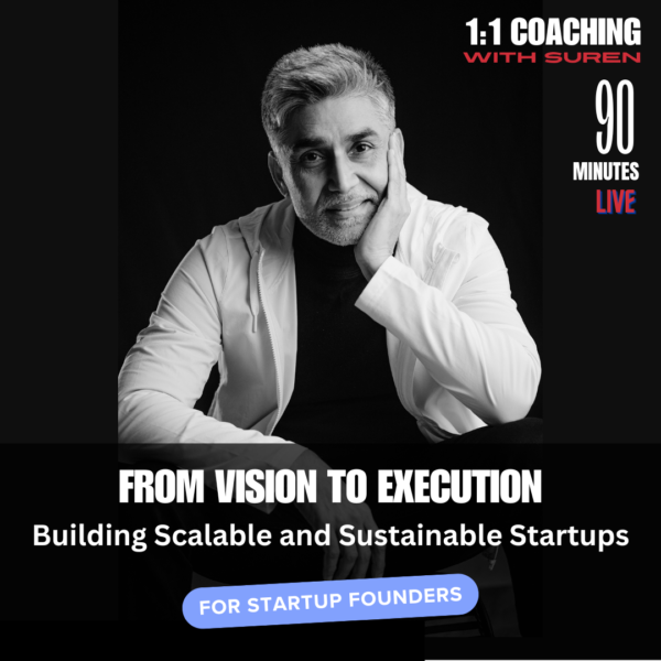 Startup Founders (90 minutes, Live)
