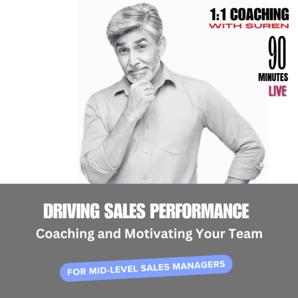 Mid-Level Sales Managers (90 minutes, Live)