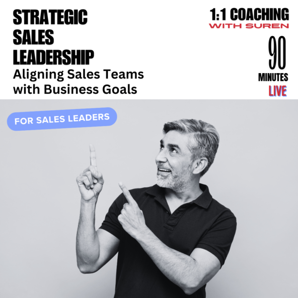 Sales Leaders (90 minutes, Live)